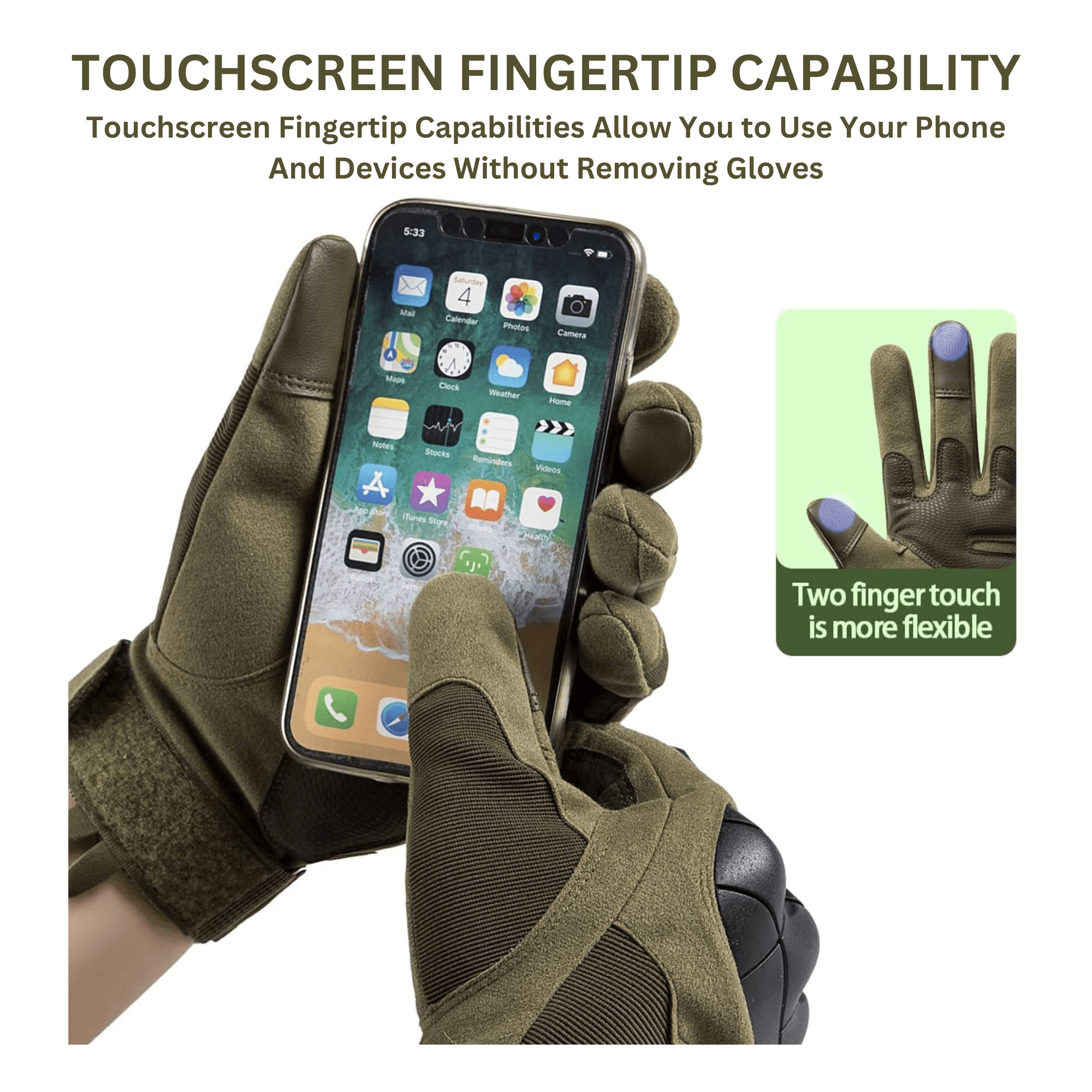 Tactical Military Gloves for Outdoor Sports