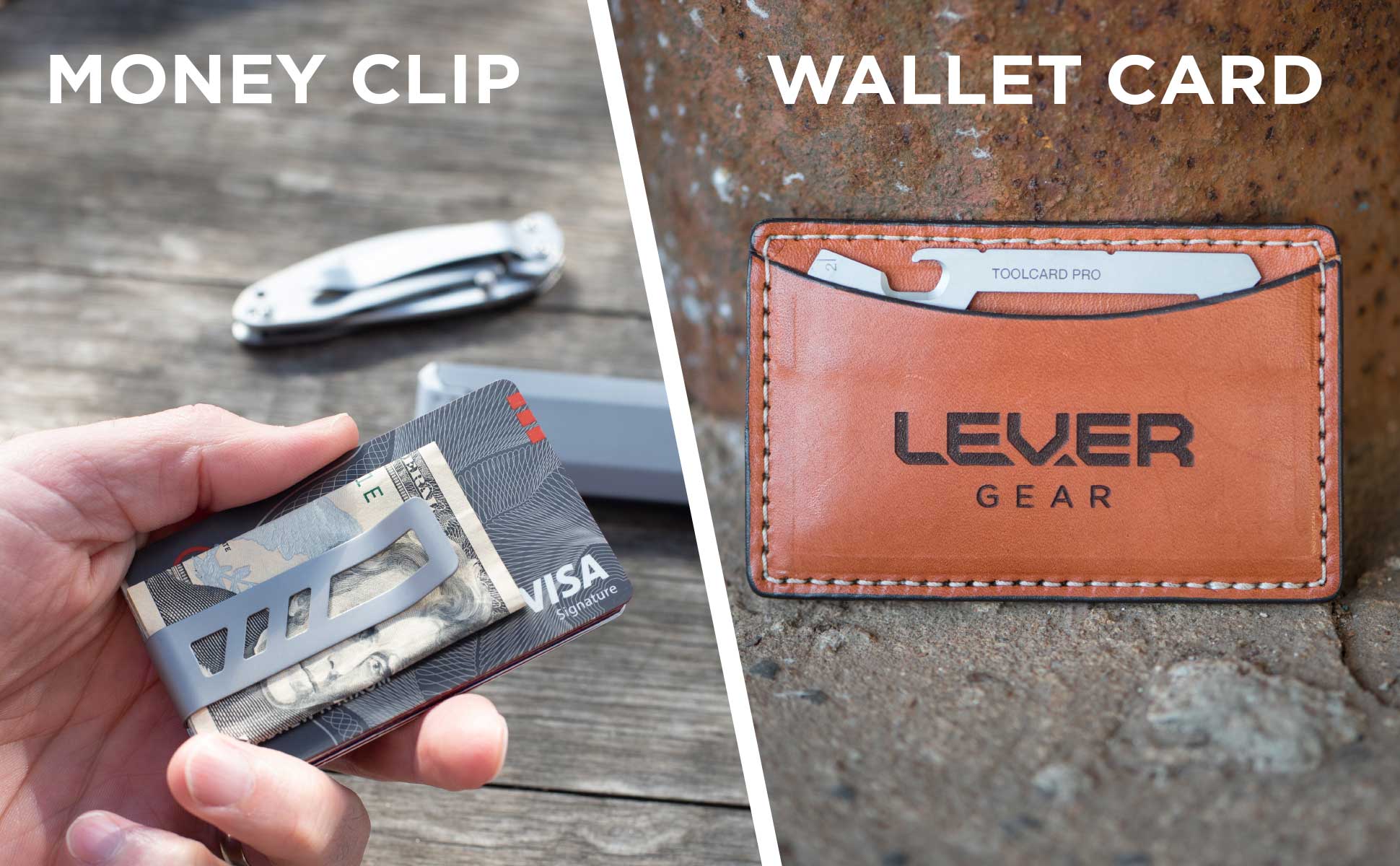 40 in 1 Credit Card Sized Multitool and Money Clip
