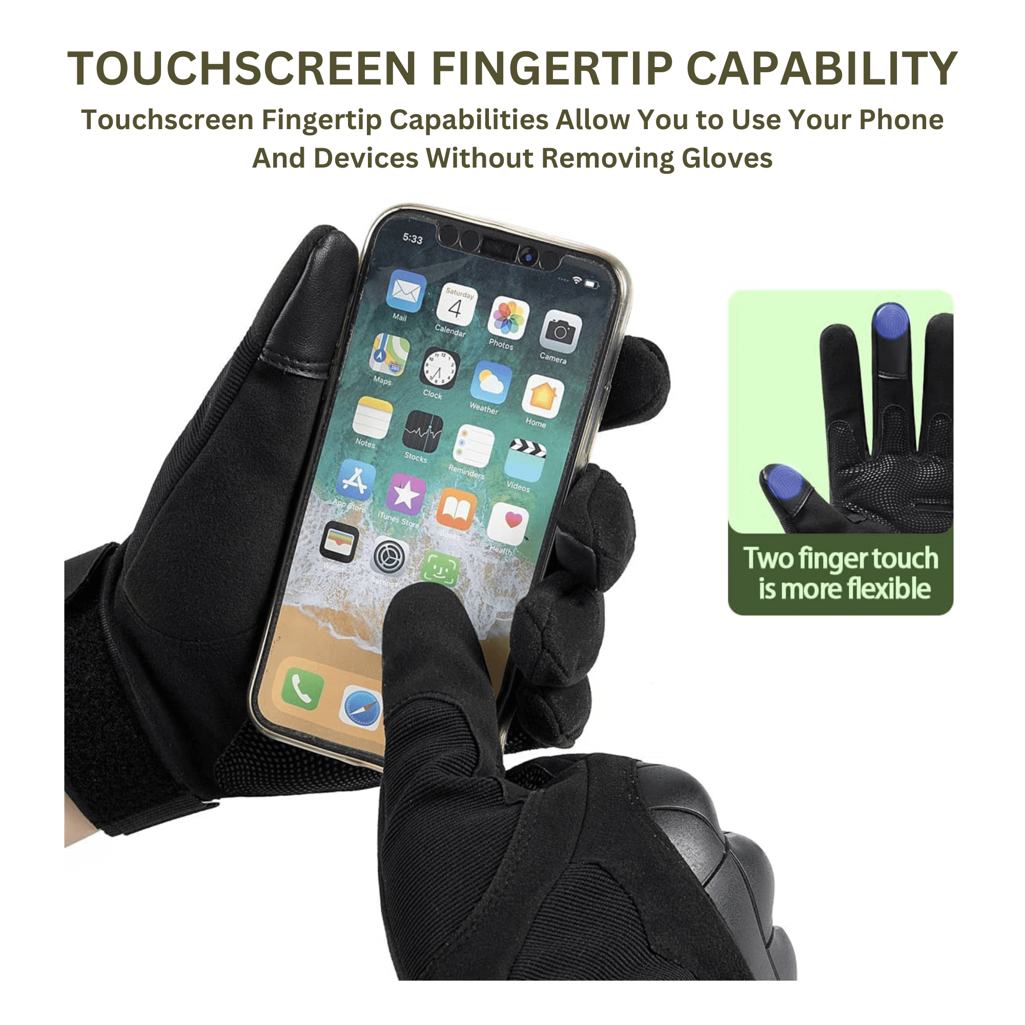 Tactical Military Gloves for Outdoor Sports