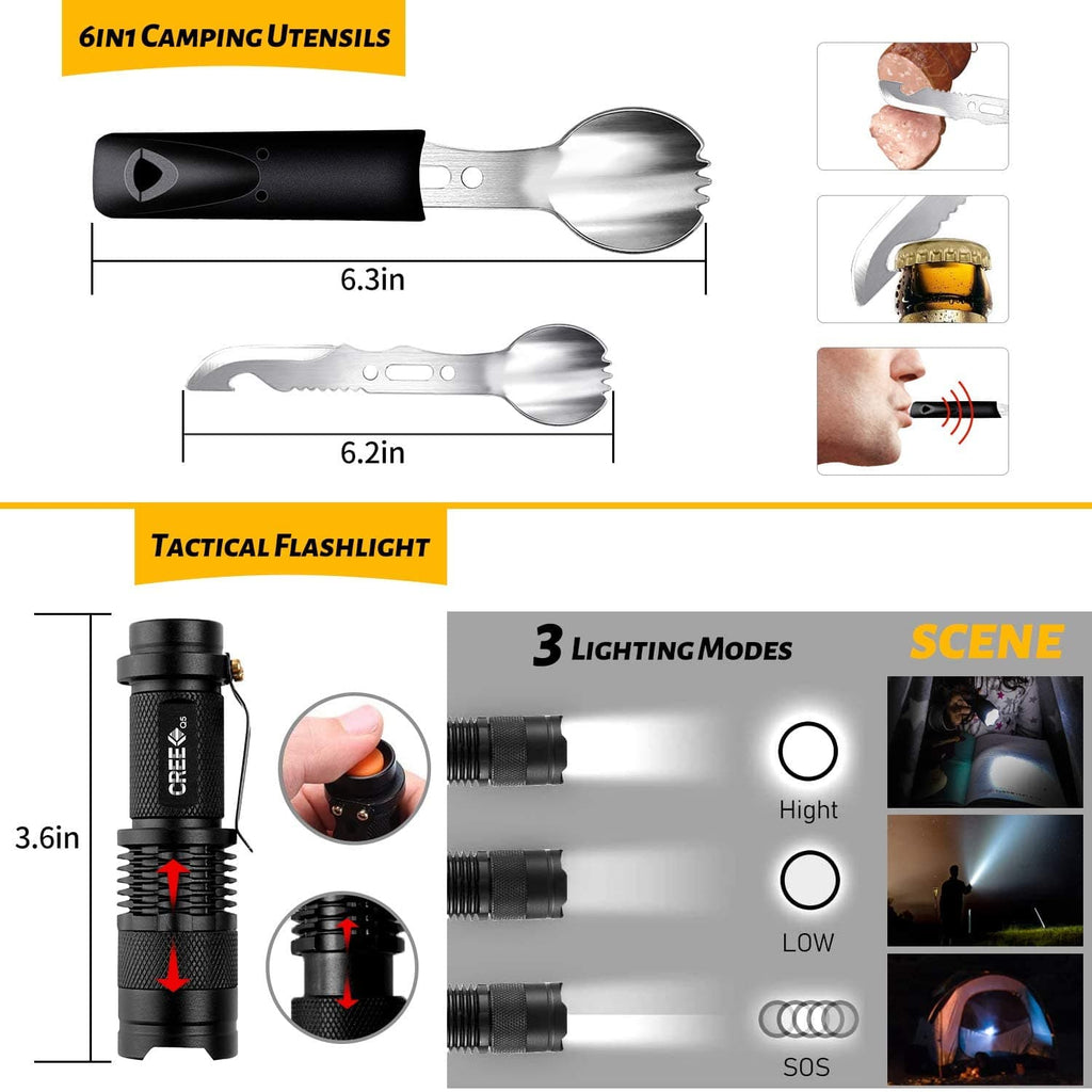 60 in 1 Emergency Survival Kit